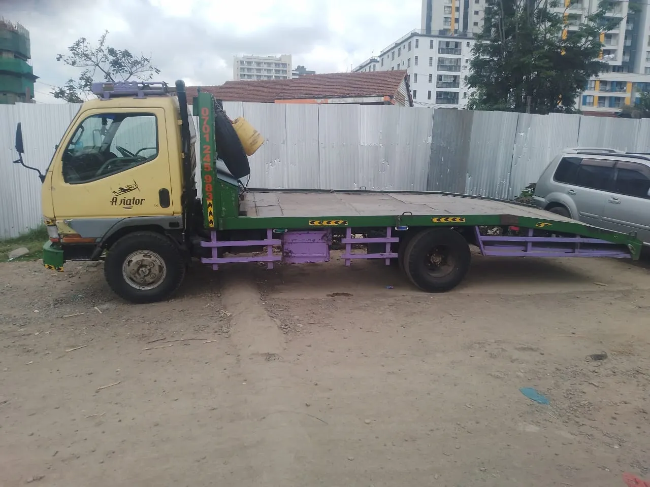 Eagle Rescue Services towing team in Nairobi